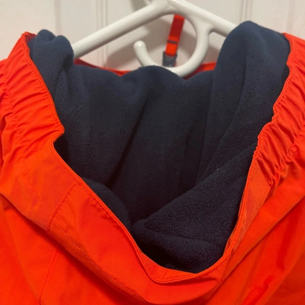 Lands' End Kids Orange and Navy Jacket